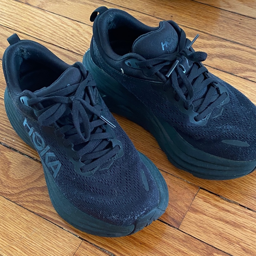 Hoka Black Running Sneakers